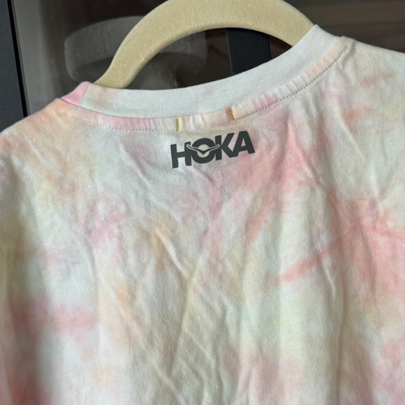HOKA Global run club One Graphic tee running tiedye pastel crewneck short sleeve - Picture 7 of 8